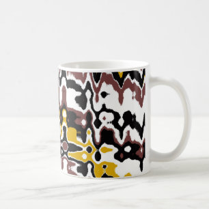 Tasse abstraite de motif
