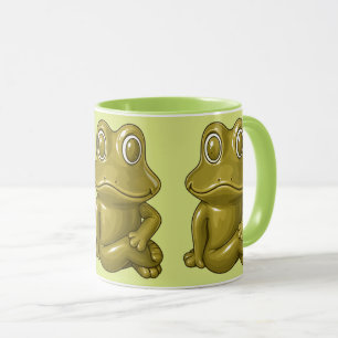 Tasse Accent Illustrée de Grenouille