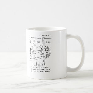 Tasse actuelle de cerveau