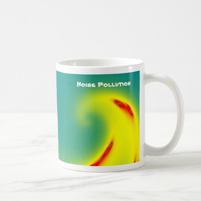 Tasse actuelle saine de pollution acoustique (Droite)
