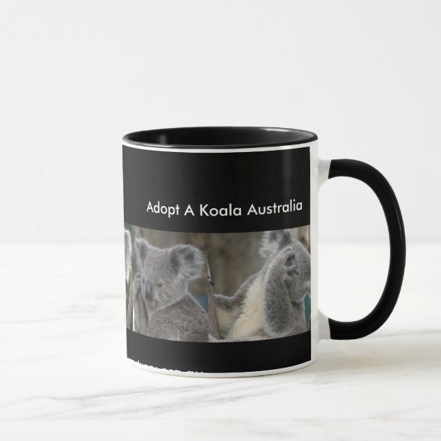 Tasse Adoptez un koala Enfant de la faune Australi (Droite)