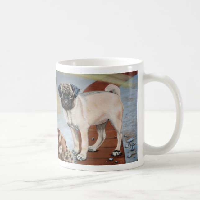 Tasse adorable de préjudice (Droite)