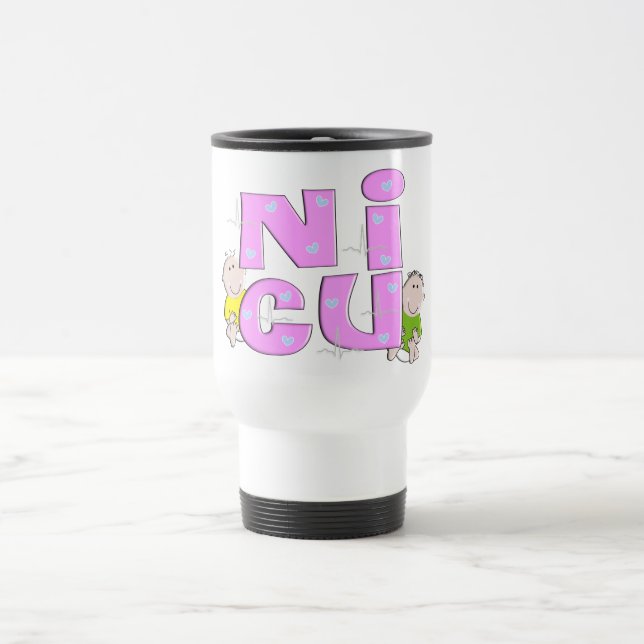 Tasse adorable de voyage d'infirmière de NICU (Centre)