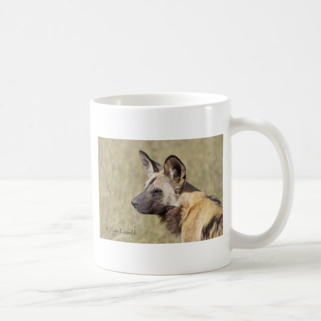 Tasse africaine de chien sauvage (Droite)