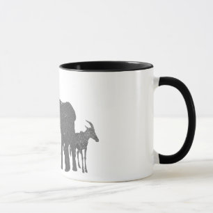Tasse africaine de faune