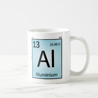 Tasse (Al) en aluminium d'élément