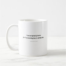 Tasse Alcott : Je ne crains pas les tempêtes Tasse