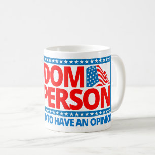 Tasse aléatoire de Layperson (version de drapeau