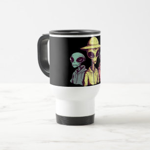 Tasse Alien Duo – Rétro Sci-Fi