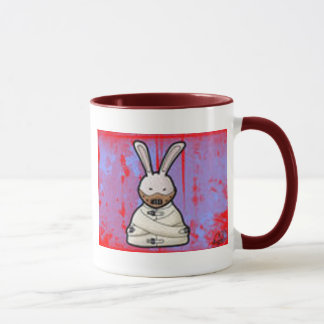 tasse aliénée de sonnerie de lapin