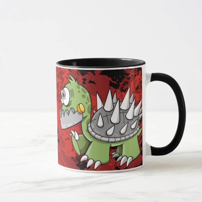 Tasse aliénée folle de tortue de guerre de robot (Droite)