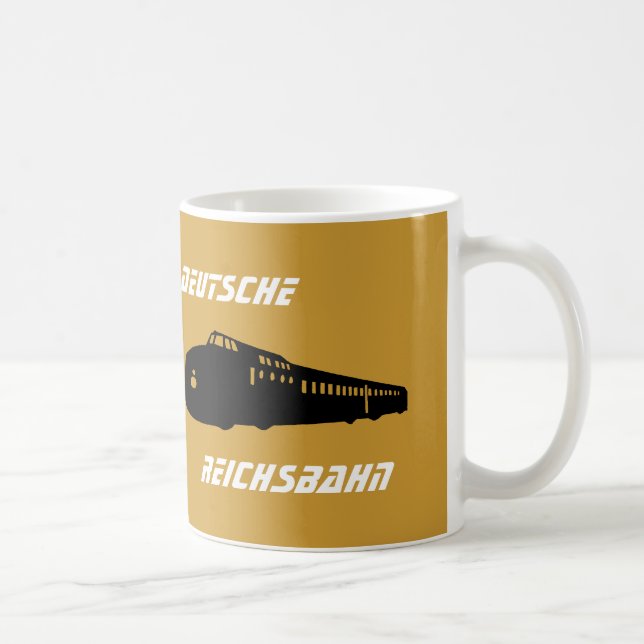 Tasse allemande de chemin de fer (Droite)