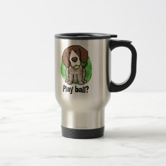 Tasse allemande de voyage d'indicateur aux cheveux