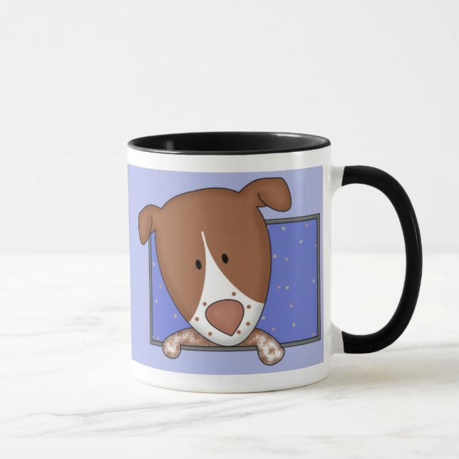 Tasse allemande encadrée d'indicateur aux cheveux (Droite)