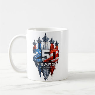 Tasse America 250 Ans – Avions de chasse patriotiq