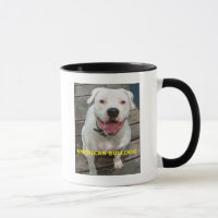 Tasse américaine de bouledogue