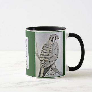 Tasse américaine de crécerelle