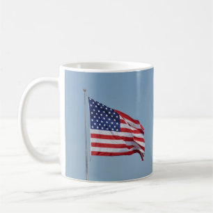 Tasse américaine de drapeau de citoyenneté