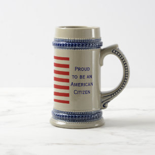 Tasse américaine de drapeau de citoyenneté