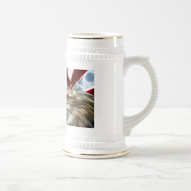 tasse américaine de la fierté 11oz (Droite)