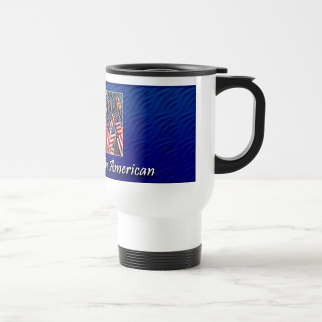 Tasse américaine de voyage de fierté (Droite)