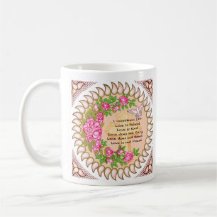 Tasse Amour Chrétien est Patient