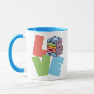 Tasse Amour de Livre