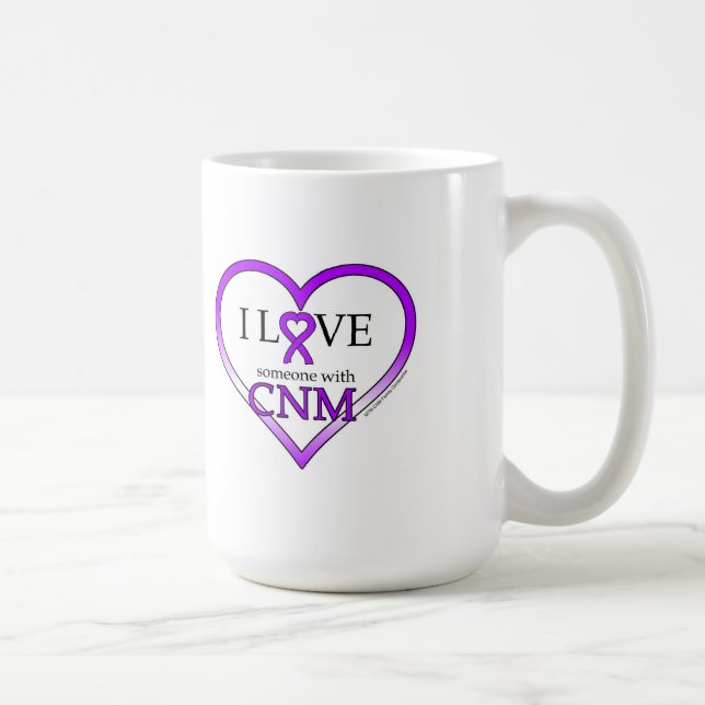 Tasse - amour d'I quelqu'un avec CNM (Droite)