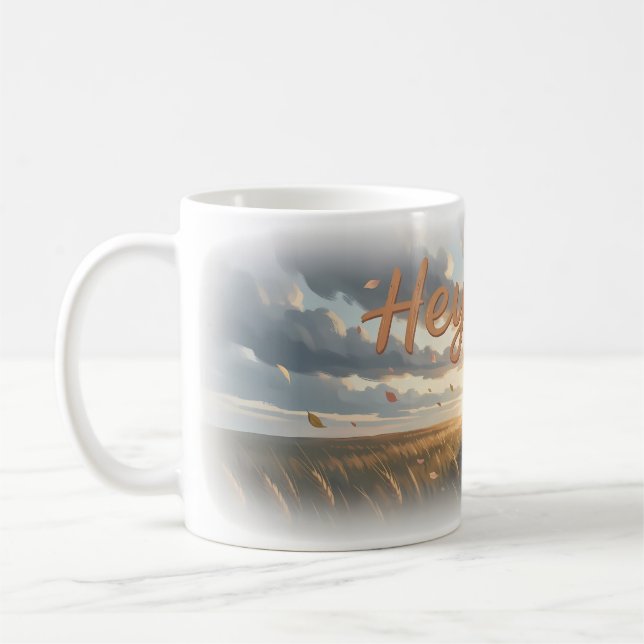 Tasse Amour Douce Fin de Jour dans le Champ (Gauche)