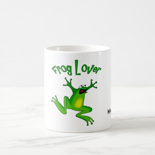 Tasse Amoureux de Grenouille - Ajouter Texte (Centre)
