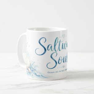 Tasse Amoureux de l'Océan à l'Âme d'Eau de Mer