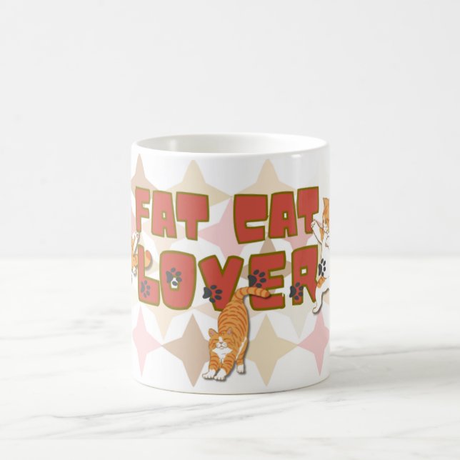 Tasse Amoureux du Chat Gras (Centre)