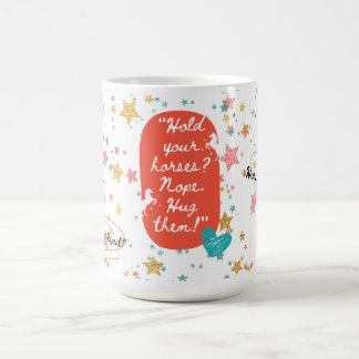 Tasse amusante pour les amoureux des chevaux