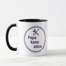 Tasse amusante pour Papa - "Papa peut tout faire"