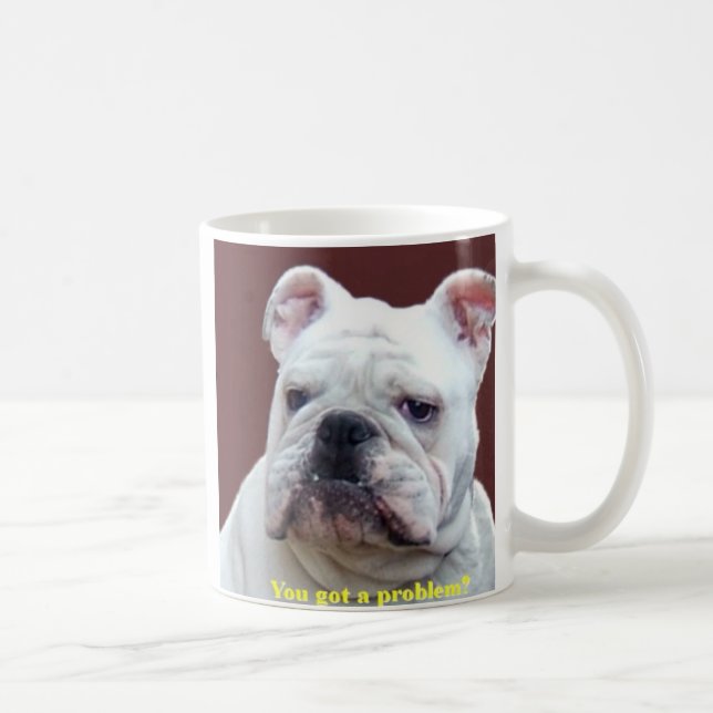 Tasse anglaise de bouledogue (Droite)