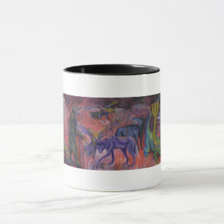 Tasse animale d'art