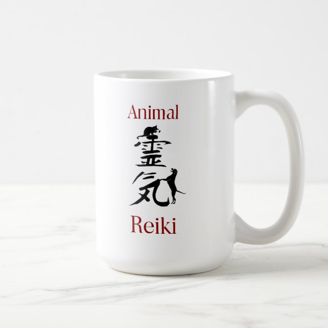 Tasse animale de Reiki (Droite)