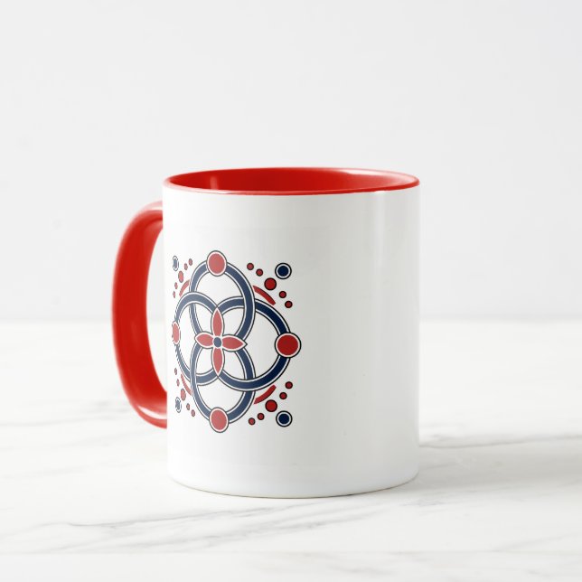 Tasse Anneaux Celtic Bloom (Devant gauche)