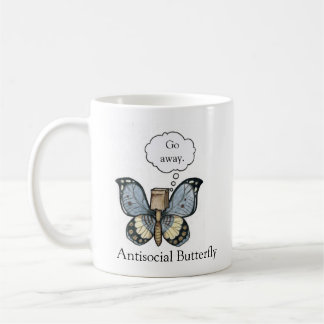 Tasse antisociale de papillon