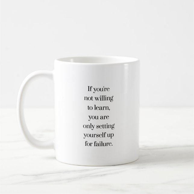 Tasse Apprendre Volontiers (Gauche)