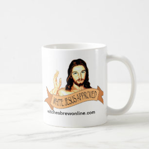 Tasse approuvée blanche de Jésus