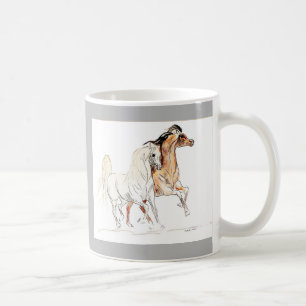 Tasse Arabe de cheval - cadeau d'amant de cheval