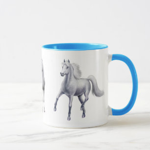 Tasse Arabe de chevaux