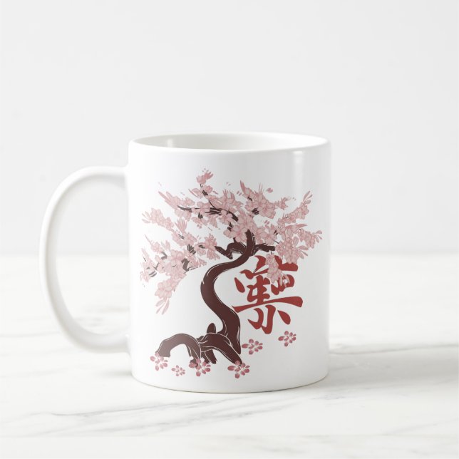 tasse arbre japonais (Gauche)