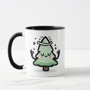 Tasse Arbre Saint – Joli Arbre de Noël Lévitant