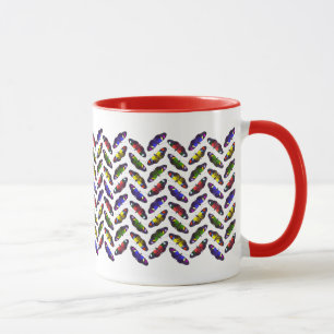 Tasse Arc-en-ciel de Papillons