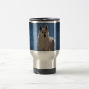 Tasse arctique de voyage de loup