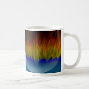 Tasse ardente de réflexions