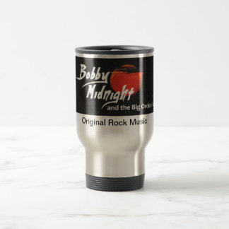 Tasse argentée de minuit de voyage de Bobby