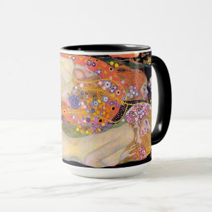 Tasse Art Nouveau Gustav Klimt Water Serpents II